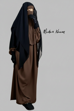 THE MADINA OPEN & CLOSE KHIMARY 3 LAYERS