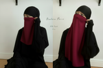 KHAYRA HALF NIQAB ONLY (2 sizes) All colours