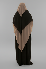 THE MADINA OPEN & CLOSE KHIMARY 3 LAYERS