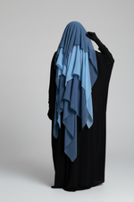 THE MADINA OPEN & CLOSE KHIMARY 3 LAYERS