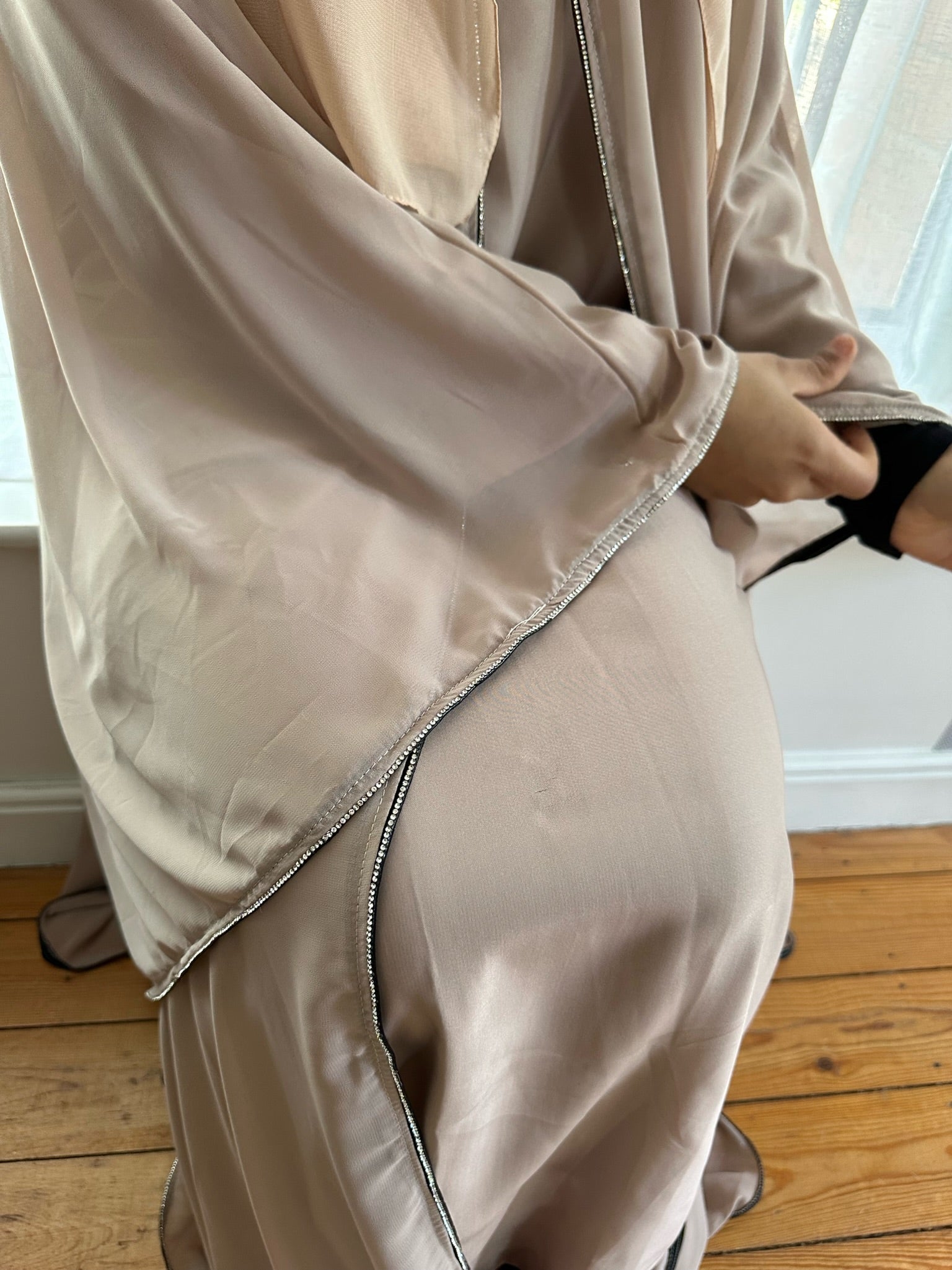 FARASHA ABAYA-CAPE Chiffon (+scarf)