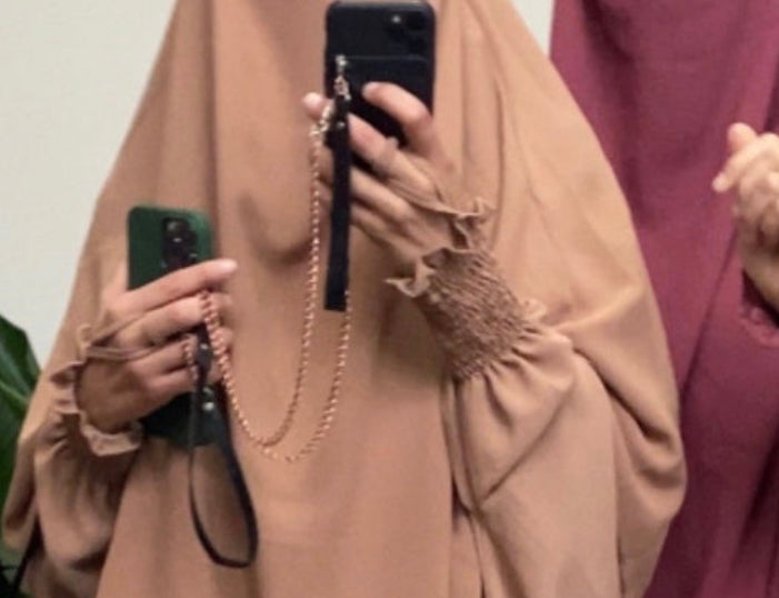 MAXI KHIMAR HAYYA X-TRA  2 LAYERS+NIQAB OPTION