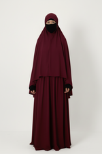 SAJIDA SET SALAH BASIC (all colours) girl