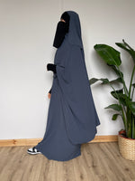 JILBAYA HAYYA ALL IN ONE : Abaya + ninja + maxi Scarf (all colors)