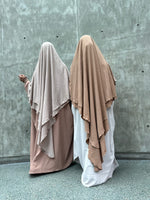 MAXI KHIMAR HAYYA X-TRA  2 LAYERS+NIQAB OPTION