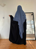 KHIMAR CHIFFON LAYERS PRINCESS (all sizes and shades)