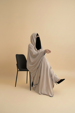 FARASHA ABAYA-CAPE Chiffon occasion (+ scarf )