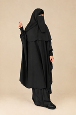 SET MAKKAH DELUX top frilly sleeves + skirt   (all colours )