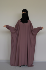 ABAYA JILBAB DELUX ZIP MUM (all colours)