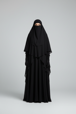 THE MADINA OPEN & CLOSE KHIMARY 3 LAYERS