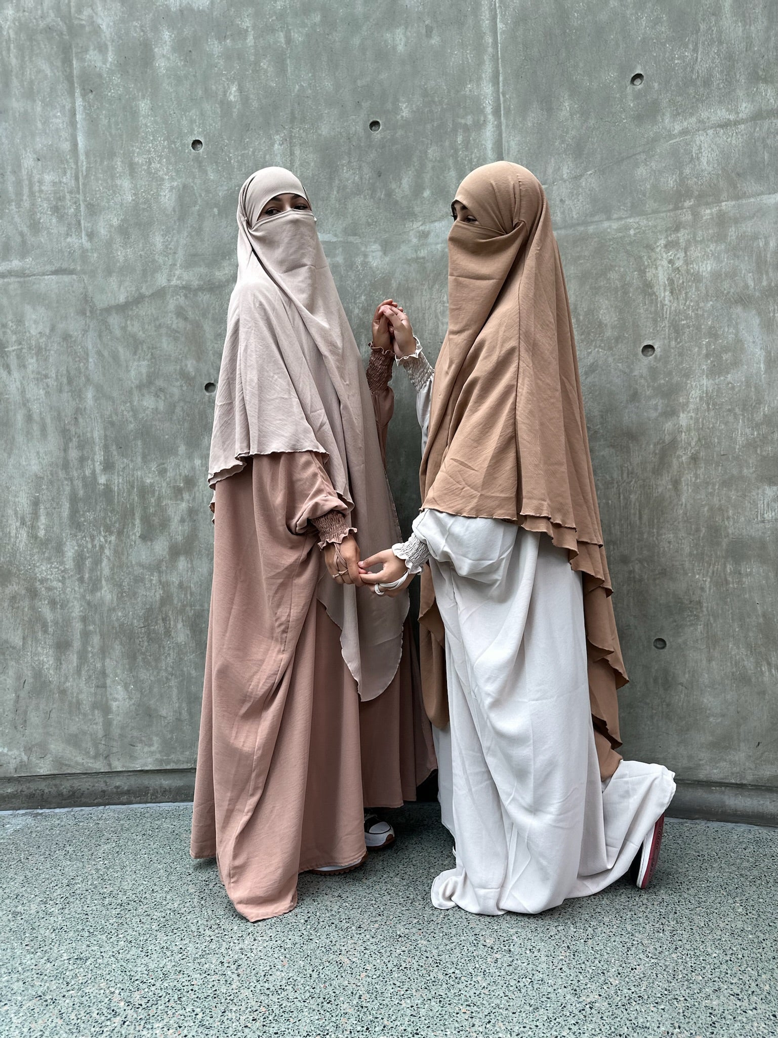 MAXI KHIMAR HAYYA X-TRA  2 LAYERS+NIQAB OPTION