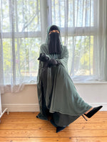 FARASHA ABAYA-CAPE Chiffon (+scarf)