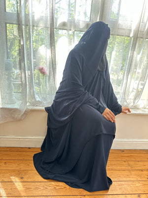 JILBAB HEADLESS MOUNA SET DELUXE (+hijab/all colours )