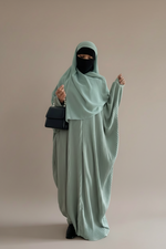 ABAYA WAFFLE + HIJAB SET FATEMAH