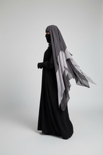 THE MADINA OPEN & CLOSE KHIMARY 3 LAYERS