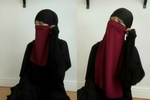 KHAYRA HALF NIQAB ONLY (2 sizes) All colours