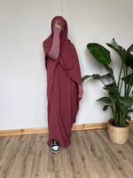 JILBAYA HAYYA ALL IN ONE : Abaya + ninja + maxi Scarf (all colors)