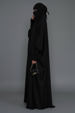 JILBAB 1 PIECE MAKKAH DELUXE frilly sleeves (all colours)