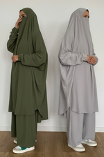 JILBAB HAYYA 2 pieces Serwal Set (all sizes /colours )