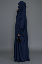 JILBAB 1 PIECE MAKKAH DELUXE frilly sleeves (all colours)