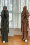 JILBAB HAYYA 2 Pieces Skirt (all sizes / colours )
