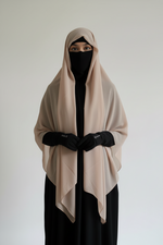 MAXI HIJAB CHIFFON NORA SQUARE 155/145 (all colours)