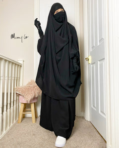 JILBAB 2 PIECES SET MUMMY & MATERNITY (all colours)
