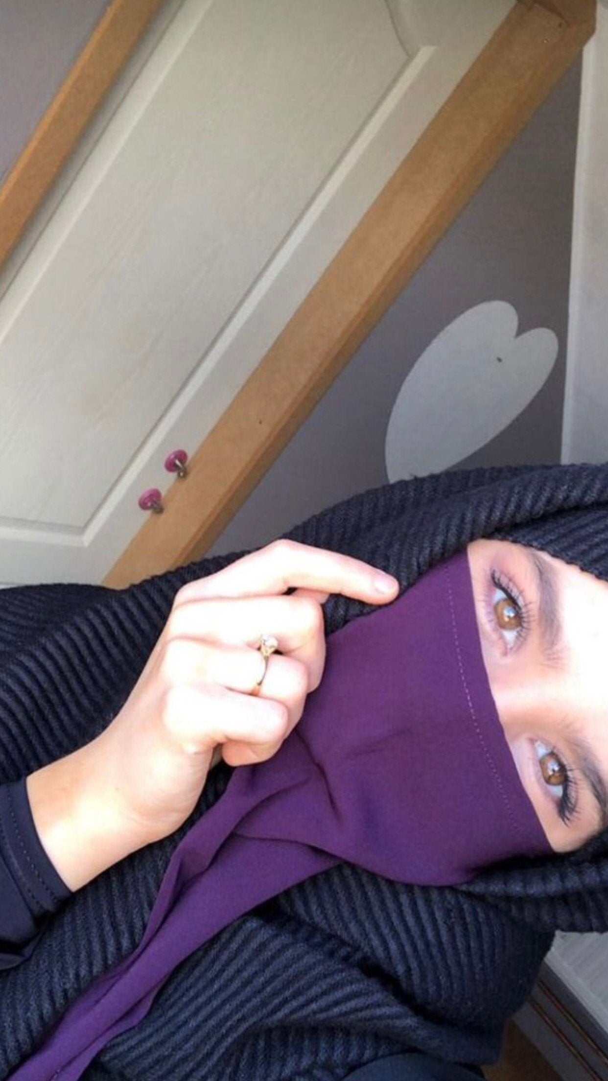 HALF NIQAB CREPE PREMIUM (all colours )