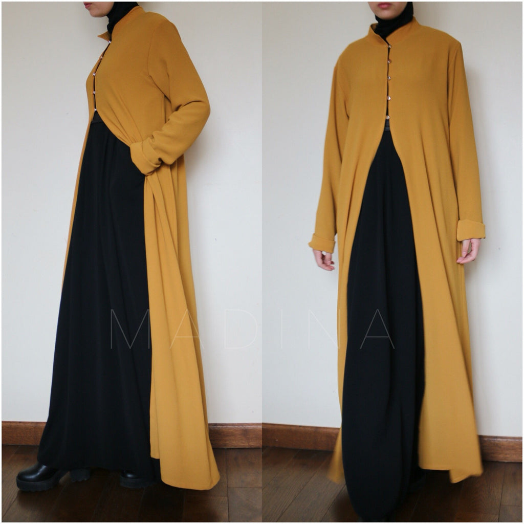 NEW ABAYA LAYER CHIFFON RAYANE (All colors)