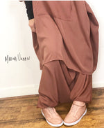 NEW JILBAYA SET SERWAL SPORT COMFORT  (Toffee)