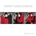 INSTANT HIJAB ELEGANCIA (all colours ) Ninja scarf + Veil