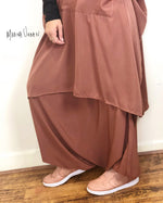 NEW JILBAYA SET SERWAL SPORT COMFORT  (Toffee)