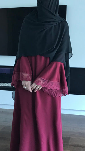 NEW THE ABAYA LACE (all colours )