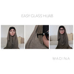 INSTANT HIJAB GLASS KNIT OR JERSEY  (All Colours)