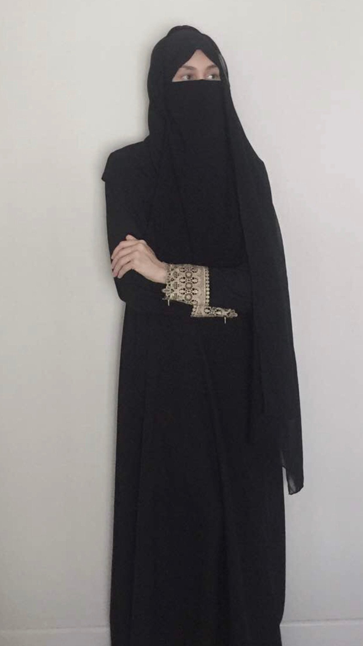 INSTANT HIJAB ELEGANCIA (all colours ) Ninja scarf + Veil