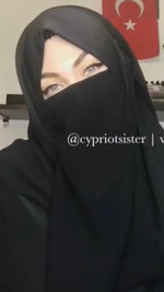 INSTANT HIJAB ELEGANCIA (all colours ) Ninja scarf + Veil