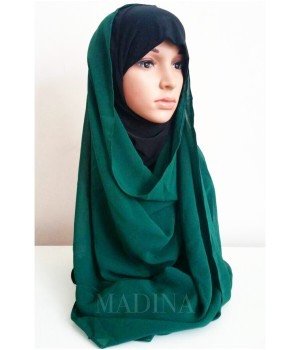 INSTANT HIJAB ELEGANCIA (all colours ) Ninja scarf + Veil