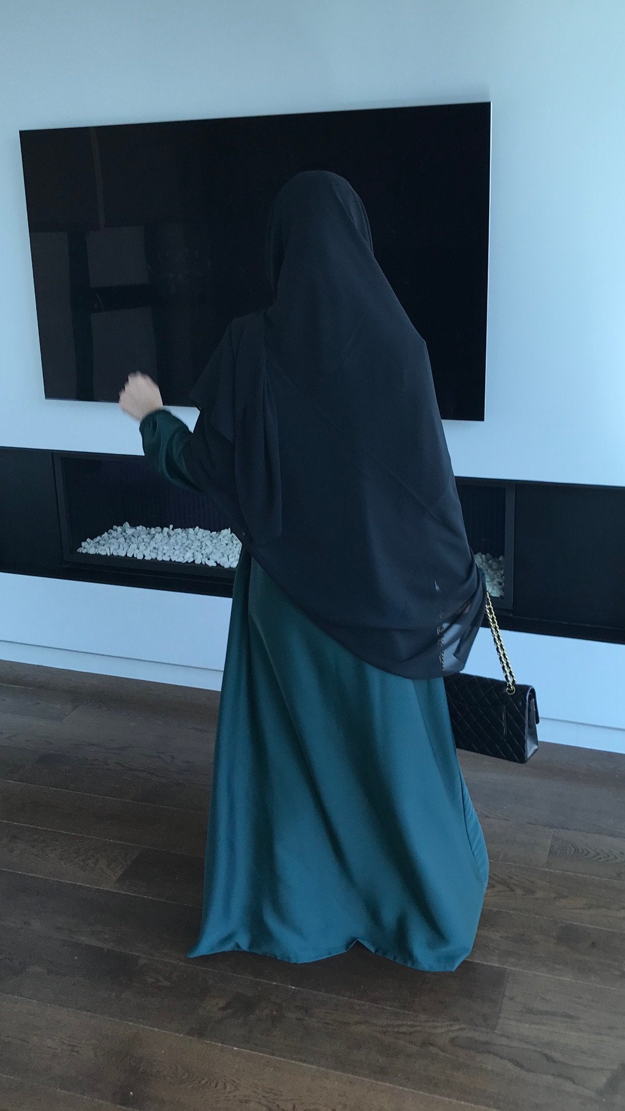 ABAYA NIDHA ELYA Green Deluxe