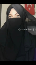 INSTANT HIJAB ELEGANCIA (all colours ) Ninja scarf + Veil