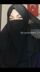 LV Ninja Nacter Hijab With Niqab Be Hijabi