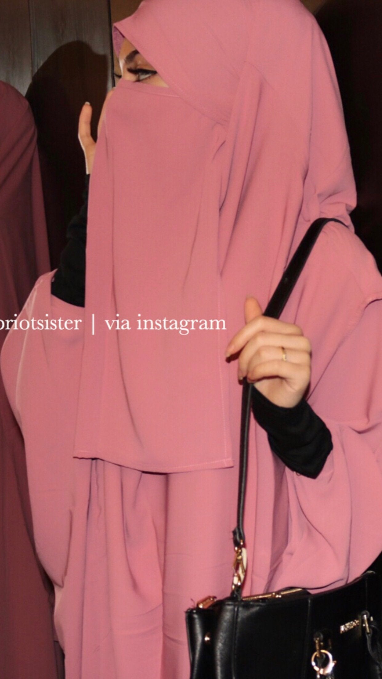 HALF NIQAB CREPE PREMIUM (all colours )