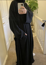 THE ELEGANCE KNIT SET (abaya + maxi cardigan)