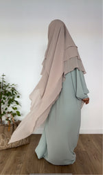 KHIMAR CHIFFON LAYERS PRINCESS (all sizes and shades)