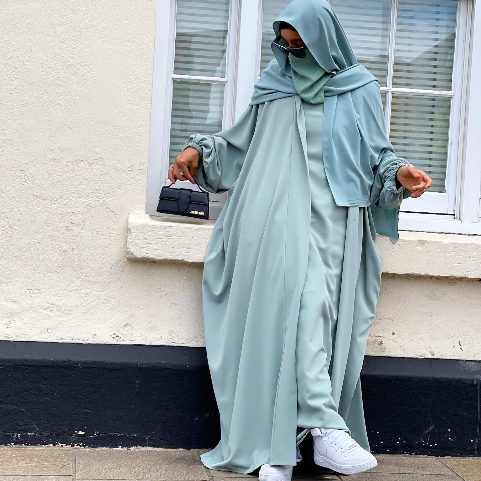 LAYLAH SET ABAYA & KIMONO & HIJAB ( all colours /3 sizes )