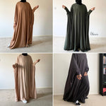 AL MASTURAH ABAYA ZIPP DELUXE ( all colours)