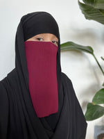 NEW KHAYRA HALF NIQAB ONLY (2 sizes) All colours