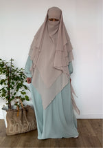 KHIMAR CHIFFON LAYERS PRINCESS (all sizes and shades)
