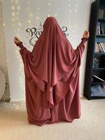 MAXI KHIMAR HAYYA X-TRA  2 LAYERS+NIQAB OPTION