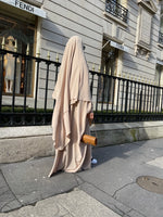 MAXI KHIMAR HAYYA X-TRA  2 LAYERS+NIQAB OPTION