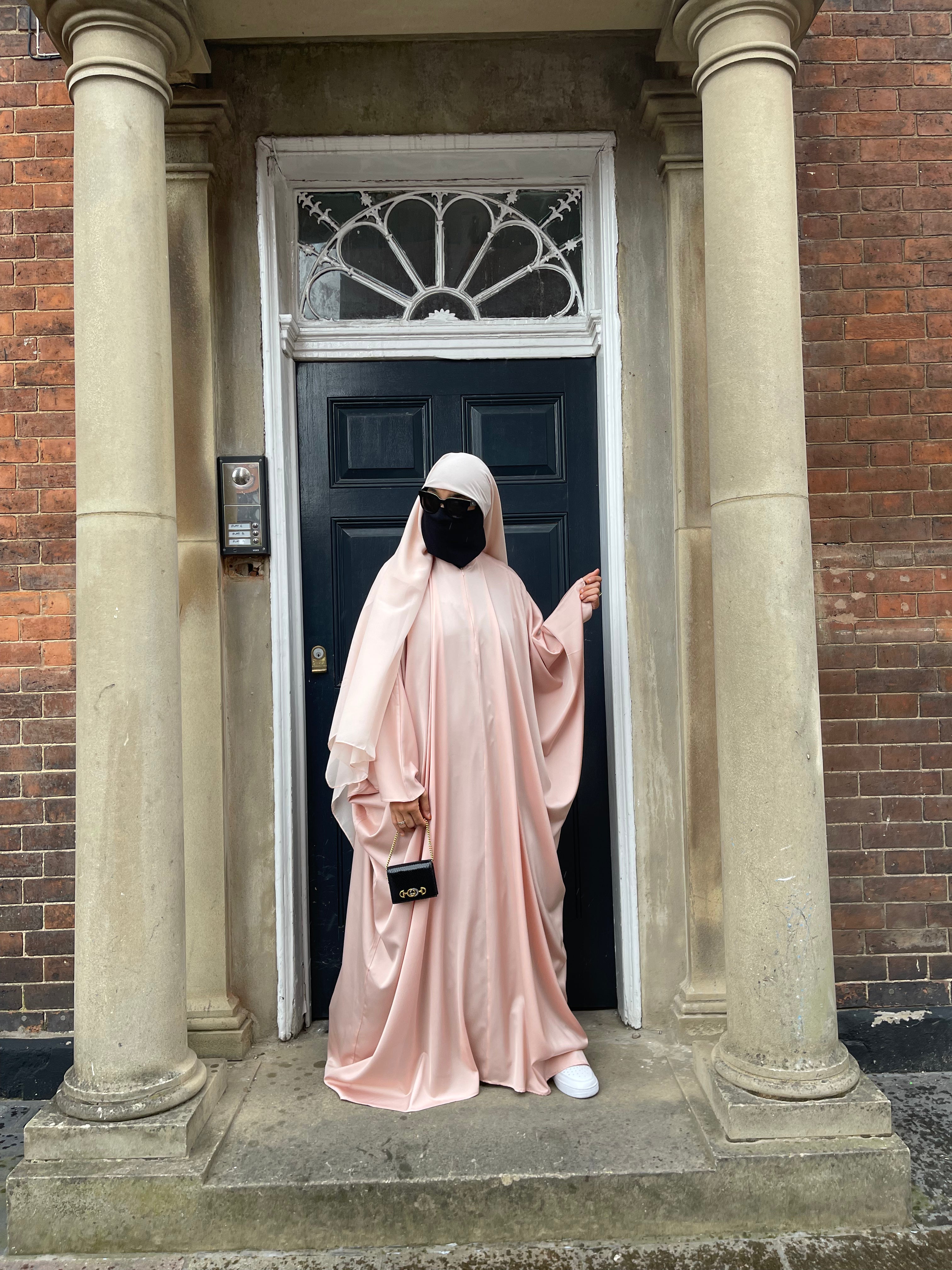 SET EMPORIA DELUXE KAFTAN ZIPP + HIJAB (all colours & sizes)
